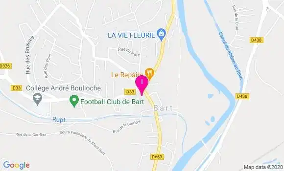 Localisation Catherine Brand