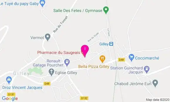 Localisation Myriam Gaiffe