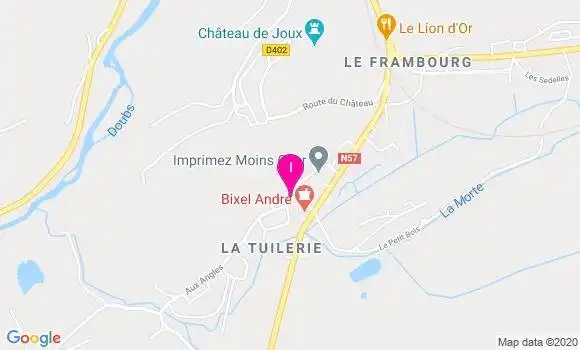 Localisation Helene Bourdin