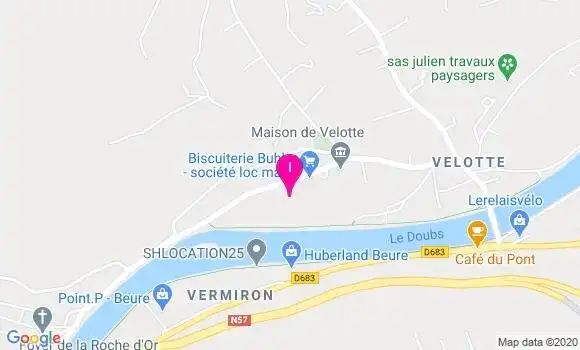 Localisation Fanny Rognon
