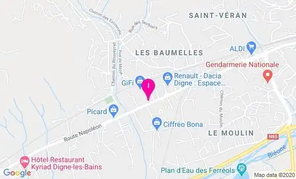 Localisation Laure Timi