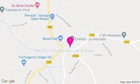 Localisation Fabienne Levacher