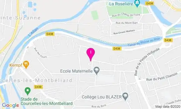 Localisation Valerie Duquesnoy
