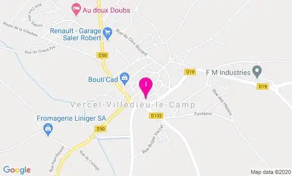 Localisation Marie Suzanne Pinet