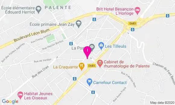 Localisation Bernard Landois