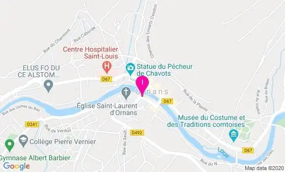 Localisation Estelle Pernet