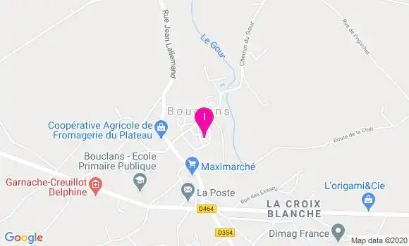 Localisation Rachel Mairot