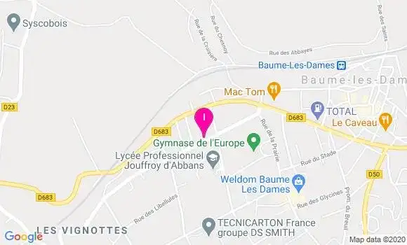 Localisation Valerie Barrand