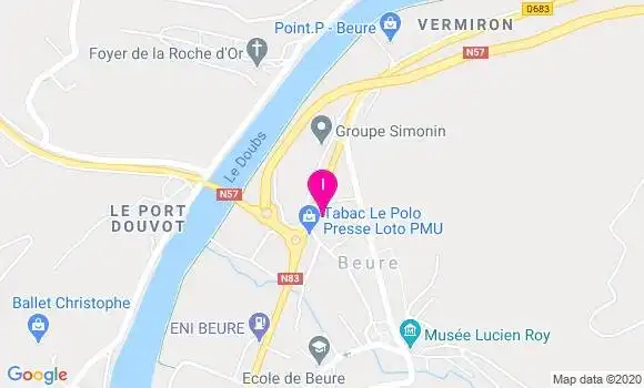 Localisation Marie Helene Wasner