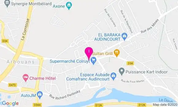 Localisation Amal Labidi