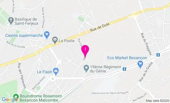 Localisation Marie Helene Boutboul