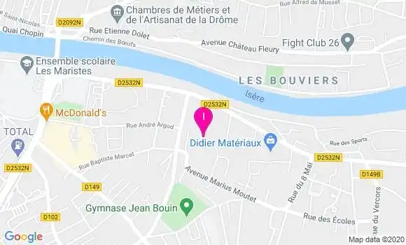 Localisation Emmanuelle Audibert