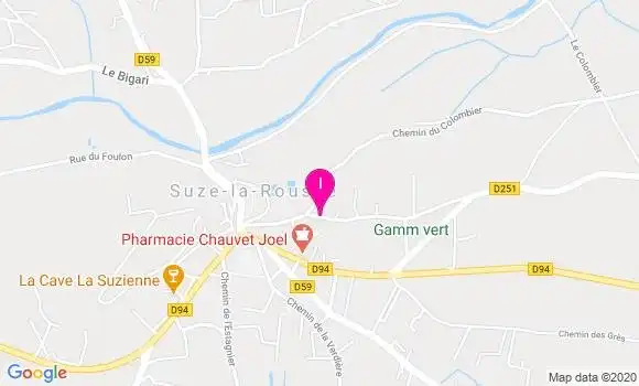 Localisation Murielle Bonte