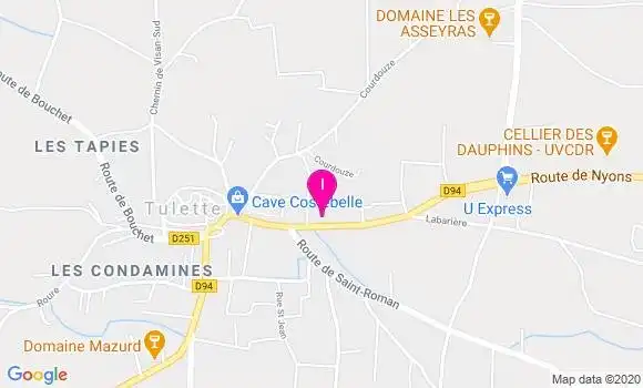 Localisation Marjorie Bompas