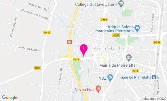 Localisation Sandrine Bataillon