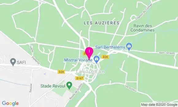 Localisation Marielle Chabaud