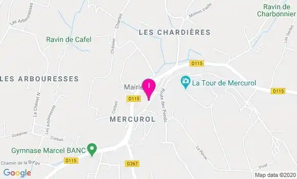 Localisation Sophie Tierce