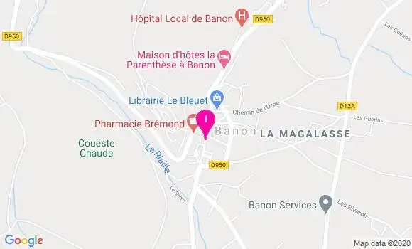 Localisation Thomas Chailan