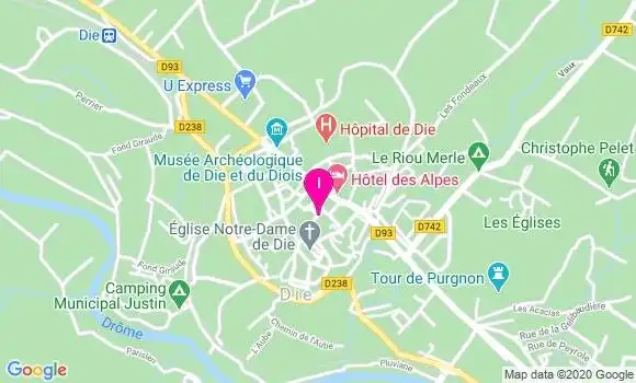Localisation Florence Rouchouse