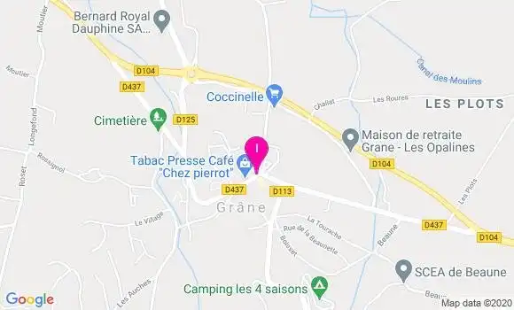 Localisation Nathalie Cavro