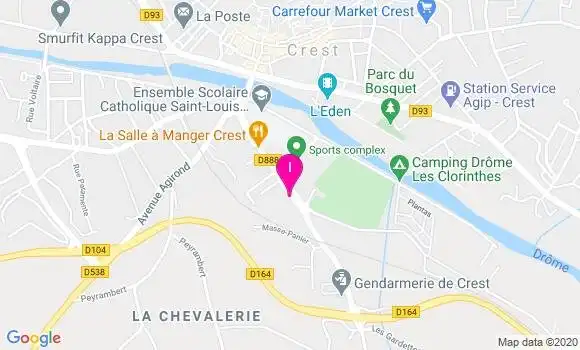 Localisation Francois Xavier Copin