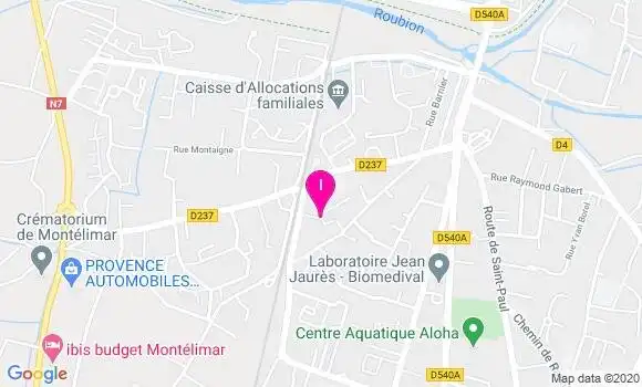 Localisation Corine Chauvin