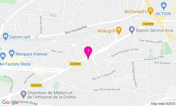 Localisation David Melard
