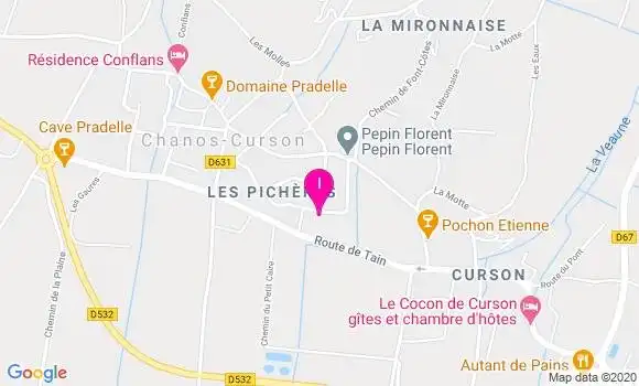 Localisation Patricia Deliorat