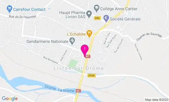 Localisation Ophelie Liardet