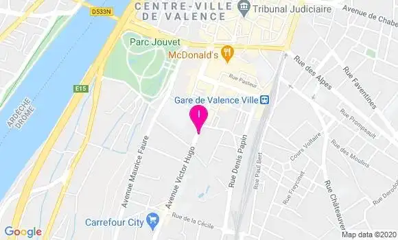 Localisation Jean Charles Vajda