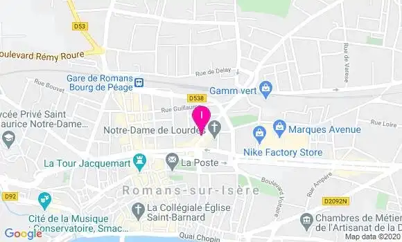 Localisation Magalie Morin Flamein