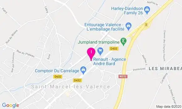 Localisation Emilie Gonzales