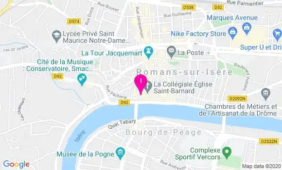 Localisation Caroline Alligier