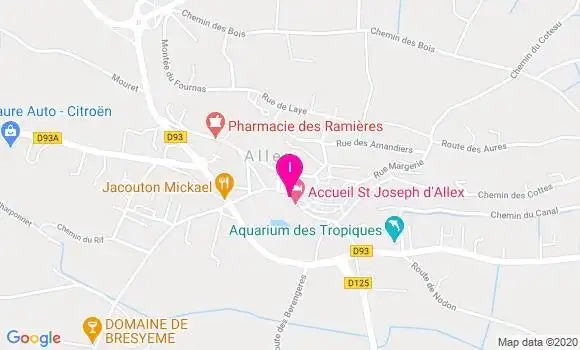 Localisation Corinne Mege