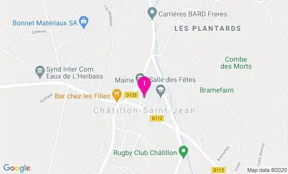 Localisation Corine Gay