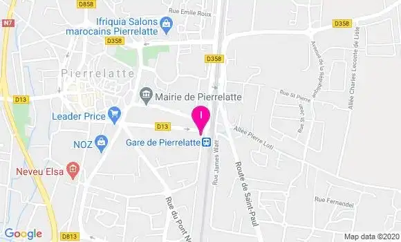 Localisation Martine Emonin