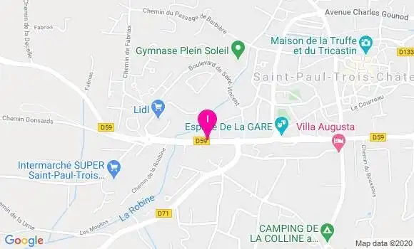 Localisation Fabrice Paume