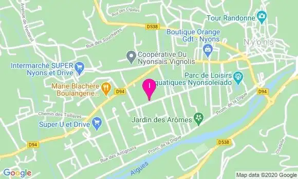 Localisation Georges Martrou