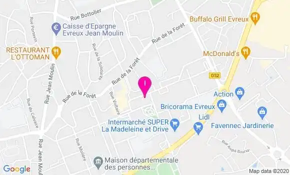 Localisation Muriel Dulize