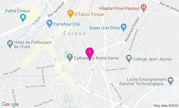 Localisation Helene Duchene
