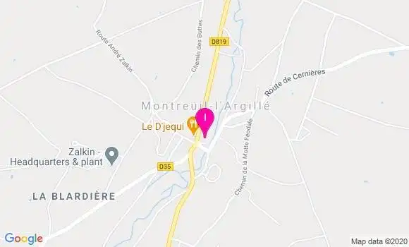 Localisation Gael Lefevre