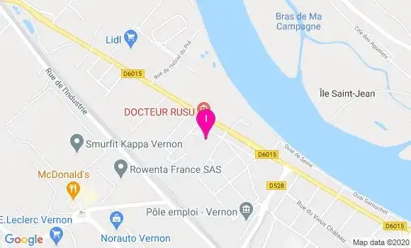 Localisation Romuald Darry
