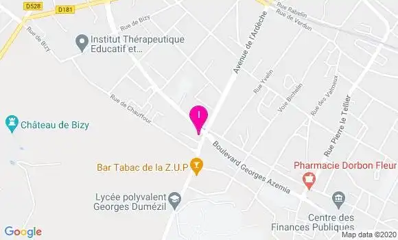 Localisation Brigitte Mendy