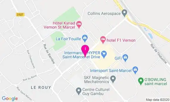 Localisation Beatrice Moreau