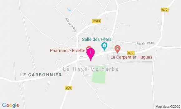 Localisation Catherine Mievre Besnard