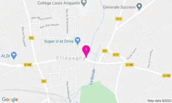 Localisation Carinne Ferre