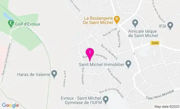 Localisation Cecile Yard