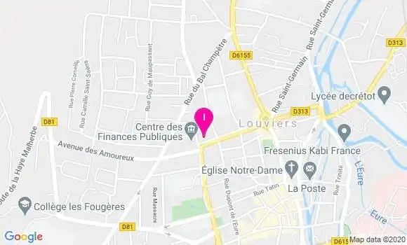 Localisation Nicolas Aussant
