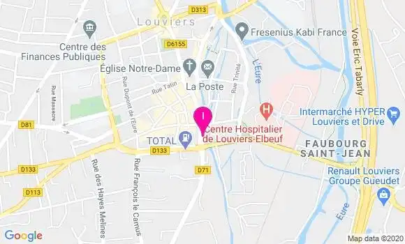 Localisation Audrey Gueville