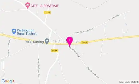 Localisation Muriel Beaudun